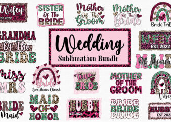 Wedding Sublimation Bundle