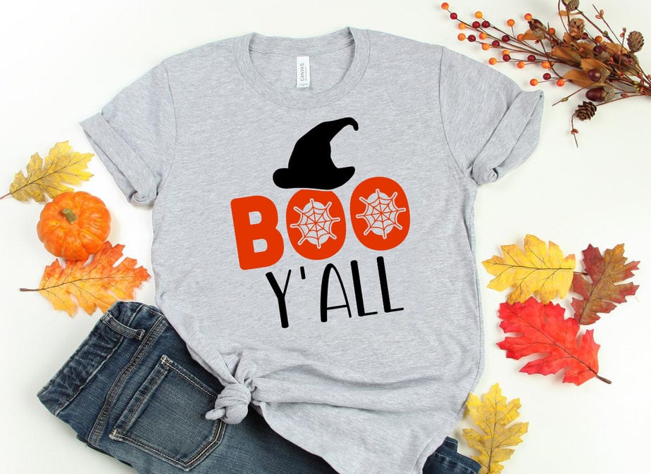 Boo y' all SVG - Buy t-shirt designs