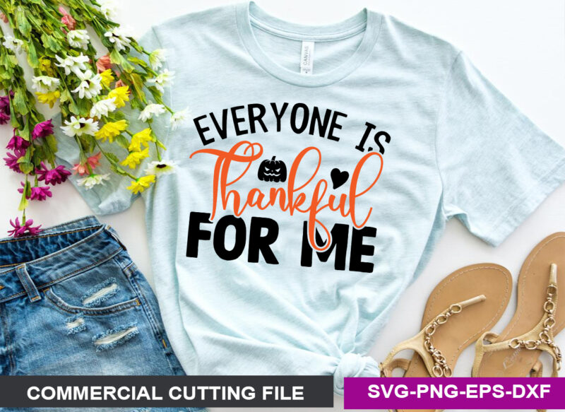 Thanksgiving SVG T shirt Design Bundle