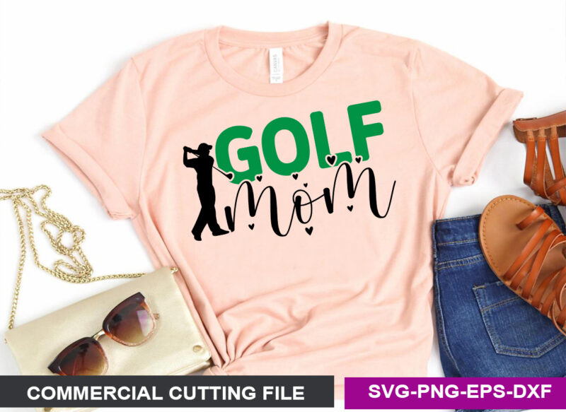 Golf SVG T shirt Design Bundle