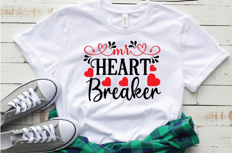 mr heart breaker T-shirt