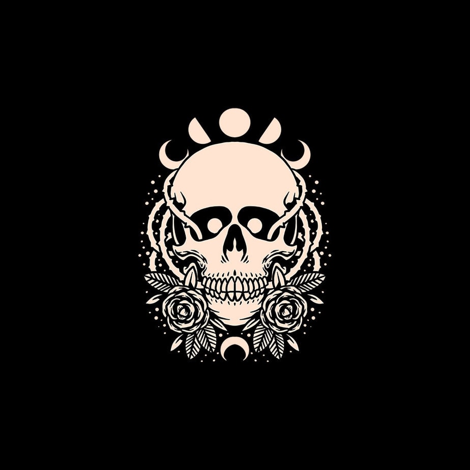 skull rose - Buy t-shirt designs