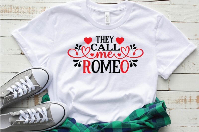 they call me romeo T-shirt