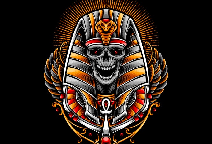 ANUBIS SKULL DESIGN FOR CLOTHING APPAREL - Buy t-shirt designs