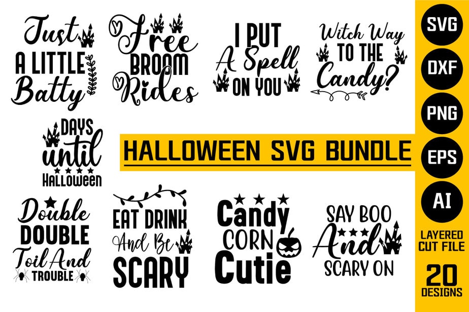 Halloween SVG Bundle, Halloween Svg, fall svg, Halloween Witch Svg ...