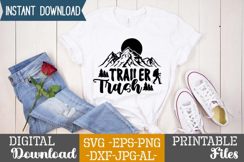 Trailer Trash T-shirt Design