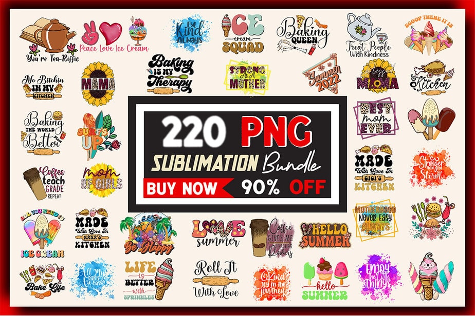 Huge Sublimation Bundle - Buy T-shirt Designs