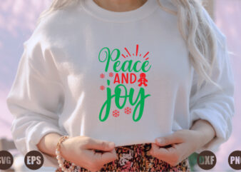 Peace and joy