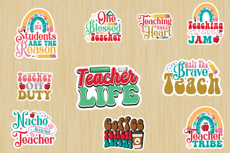 Teacher Sticker Bundle