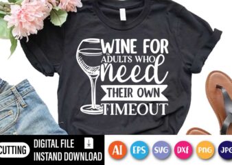 Wine For Adults Who Need Their Own Timeout, Wine for Adults Who Need Their Own Time Out Wine Gift Bags, Wine Carrier, Hostess Gift, Fun and Humourous