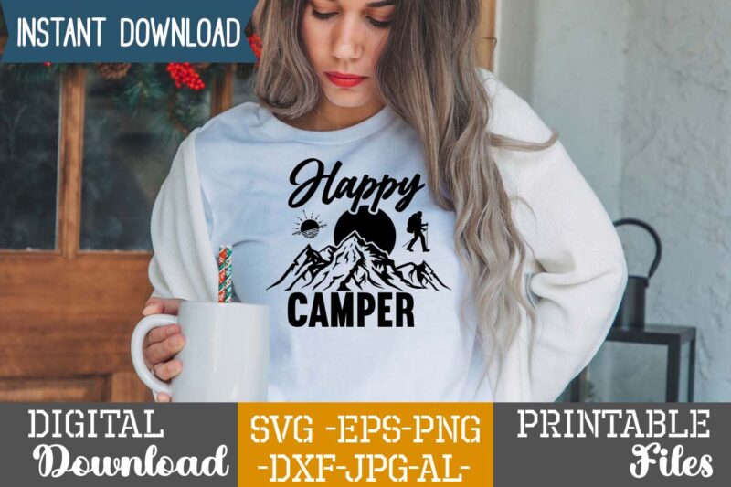 Happy Camper,dear santa i want it all svg cut file , christmas tshirt design, christmas shirt designs, merry christmas tshirt design, christmas t shirt design, christmas tshirt design for family,