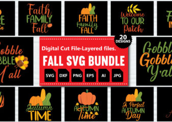 Fall SVG Bundle, DXF, PNG jpeg, Fall Farmhouse Autumn Clipart, Harvest Quotes Bundle, Rustic Fall Cut File Download For Signs Home Decor png,fall svg, happy fall svg, fall svg bundle,