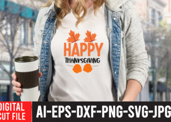 Happy Thanksgiving SVG Cut File , Fall SVG Bundle , Autumn SVG Bundle , Thanksgiving SVG Bundle, Fall SVG Quotes , Fall SVG Bundle Quotes , Happy Fall SVG Design