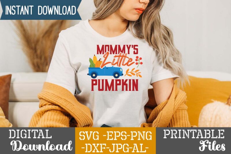 Mommy’s Little Pumpkin SVG Design