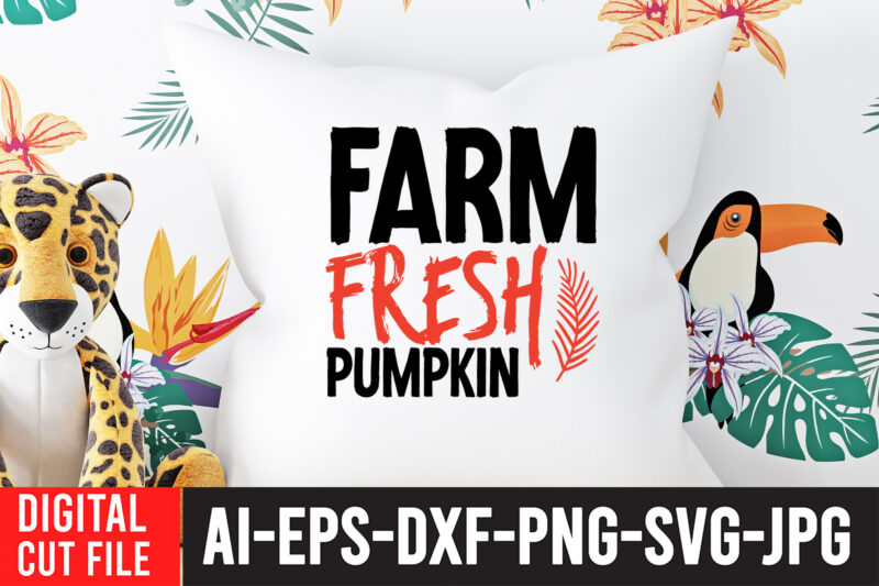 Farm Fresh Pumpkin T-shirt Design, Fall T-Shirt Design Bundle , Fall SVG Bundle Quotes , Funny Fall SVG Bundle 20 Design , Fall svg bundle, autumn svg, hello fall svg,