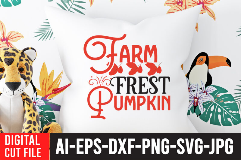 Farm Fresh Pumpkin T-shirt Design, Fall T-Shirt Design Bundle , Fall SVG Bundle Quotes , Funny Fall SVG Bundle 20 Design , Fall svg bundle, autumn svg, hello fall svg,