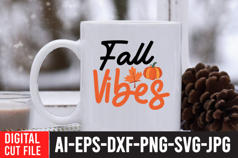 Fall Vibes-01 T-shirt Design, Fall T-Shirt Design Bundle , Fall SVG Bundle Quotes , Funny Fall SVG Bundle 20 Design , Fall svg bundle, autumn svg, hello fall svg, pumpkin