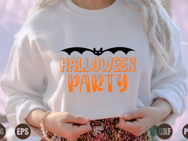 Halloween party graphic t shirt