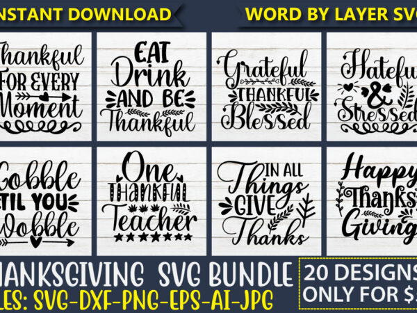 Thanksgiving svg bundle, fall svg bundle, fall svg, autumn svg, fall svg designs, fall sign svg, autumn bundle svg, cricut, silhouette, png,thanksgiving svg bundle, thankful svg, blessed svg, turkey svg,