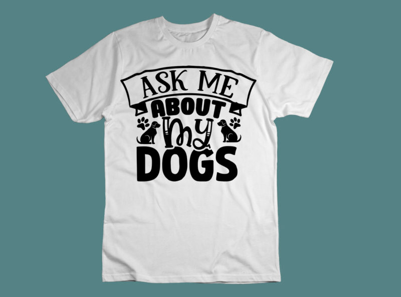 Dog SVG T shirt Design Bundle