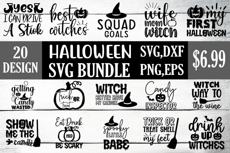 Halloween svg bundle - Buy t-shirt designs