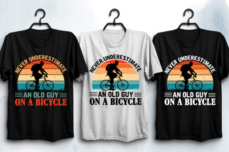 Vintage Sunset T-Shirt Design Bundle