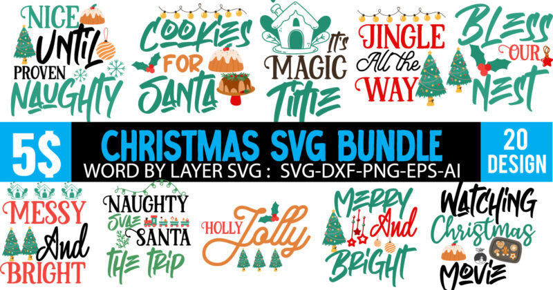 Christmas SVG Bundle ,Christmas T-Shirt Design Bundle ,Fall svg bundle