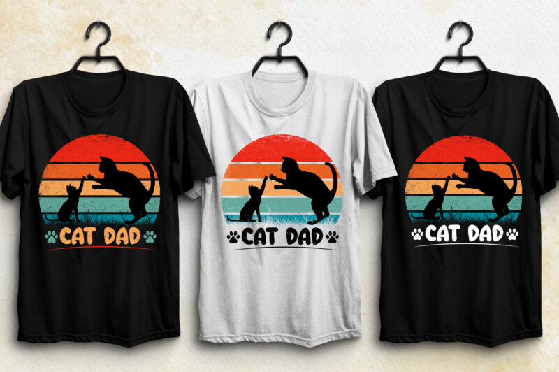 Sunset Retro T-Shirt Design Bundle