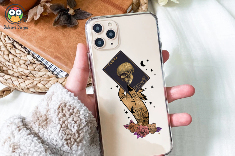 Death tarot Sublimation Design