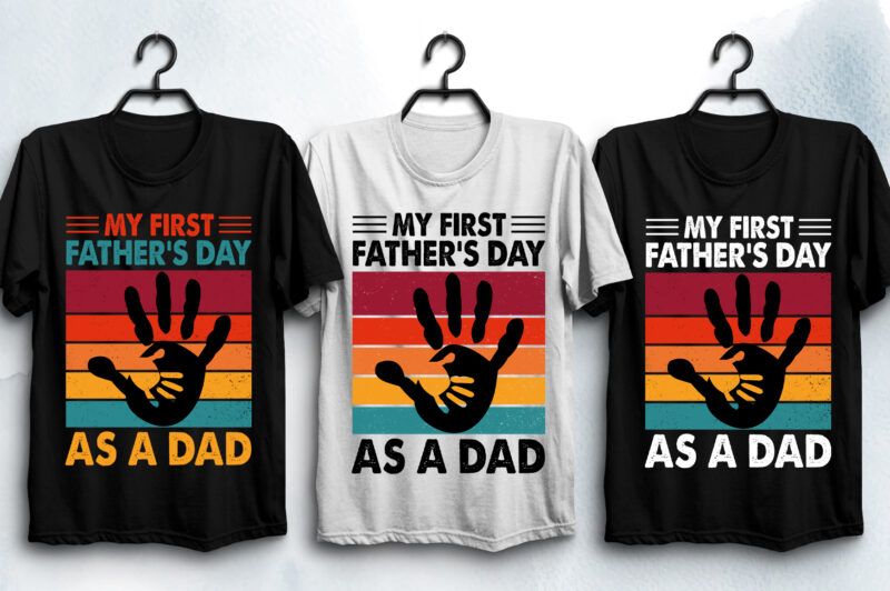 Dad Father Papa T-Shirt Design Bundle