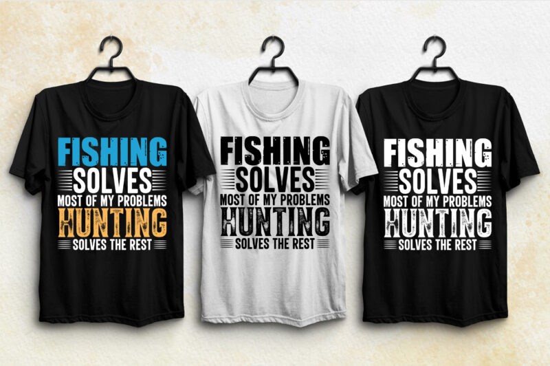 Fishing T-Shirt Design Bundle