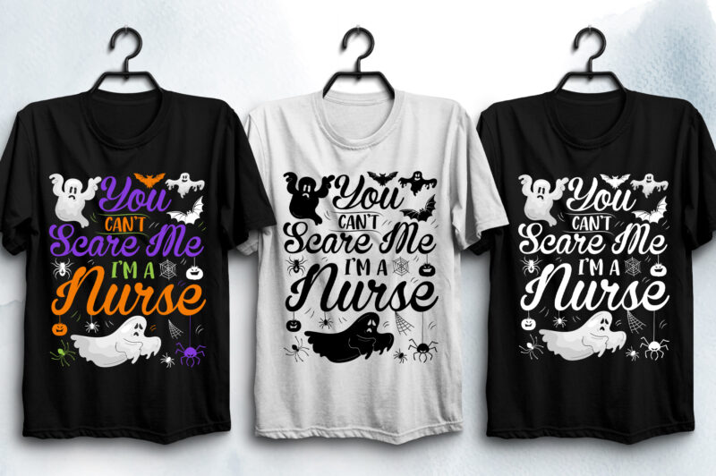 Halloween T-Shirt Design Bundle