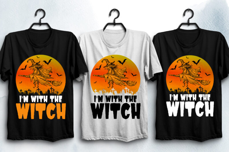 Halloween T-Shirt Design Bundle