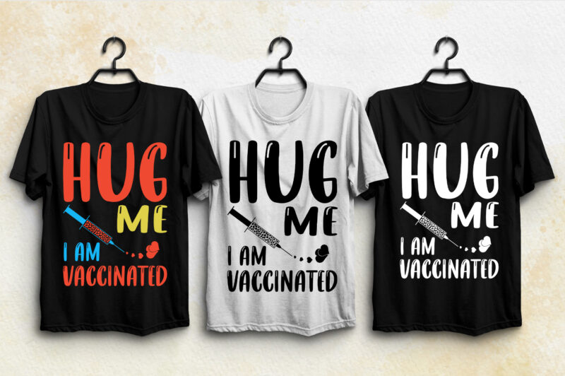 Vaccinated T-Shirt Design Bundle