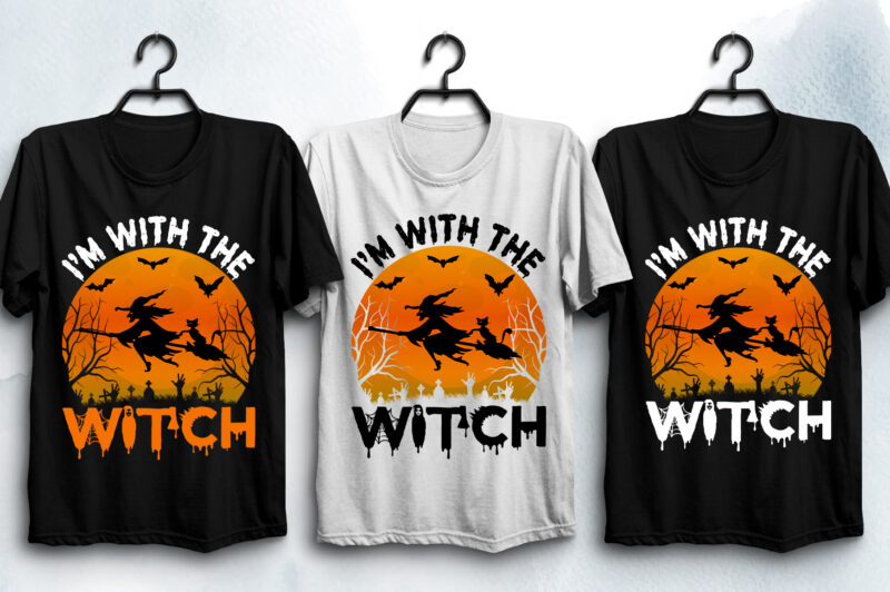 Halloween T-Shirt Design Bundle