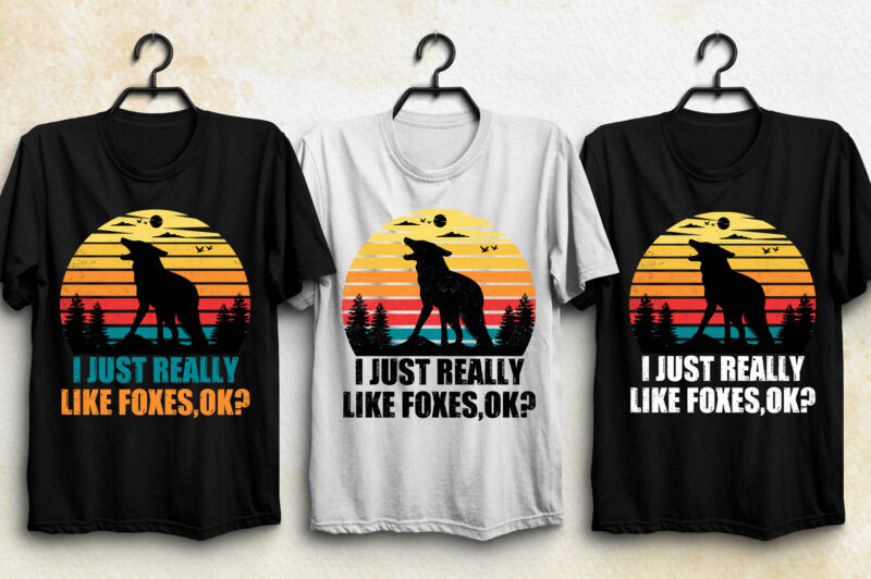 Sunset Retro T-Shirt Design Bundle