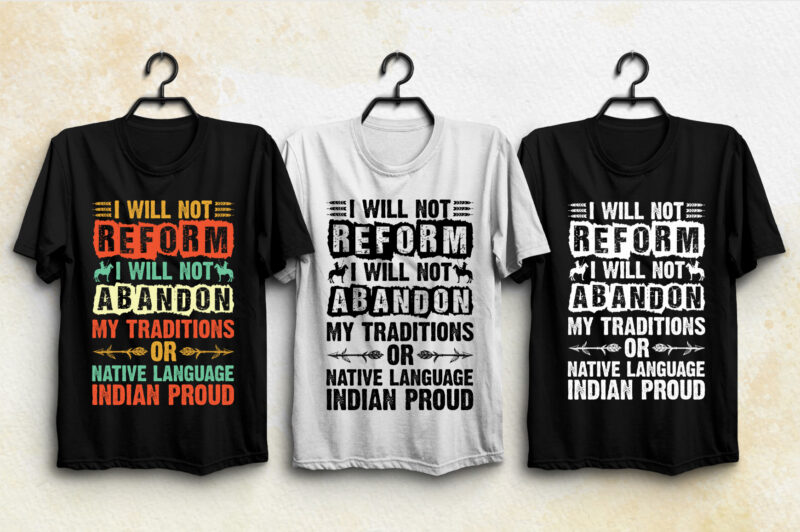 Native American T-Shirt Design Bundle