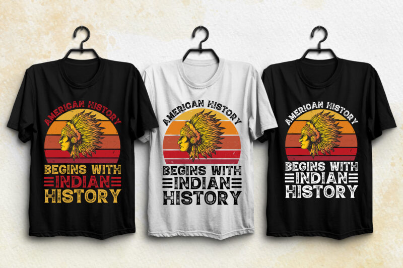 Native American T-Shirt Design Bundle