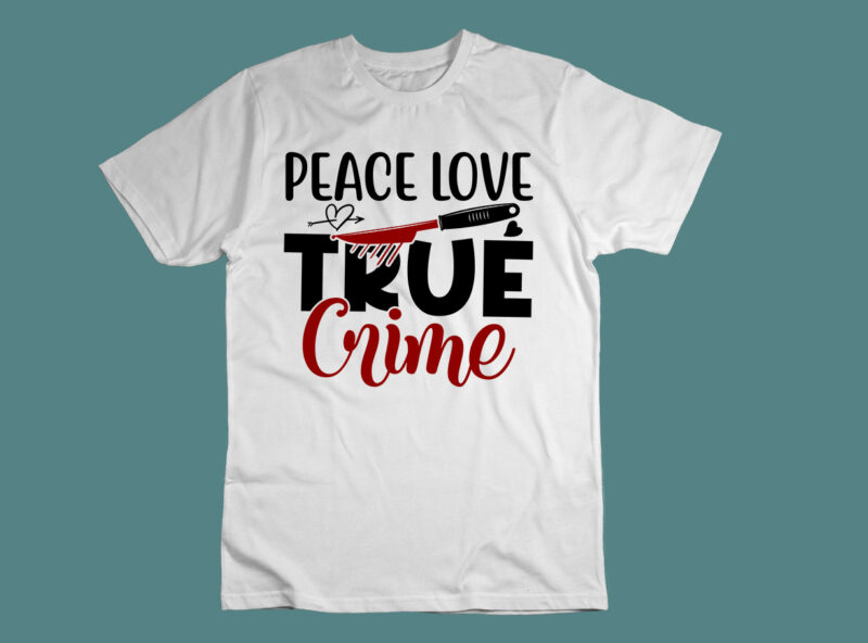 True Crime SVG Design Bundle