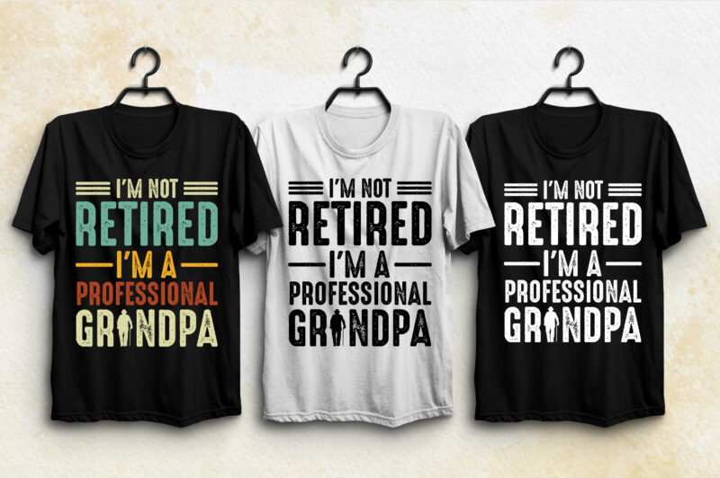 Retired T-Shirt Design Bundle