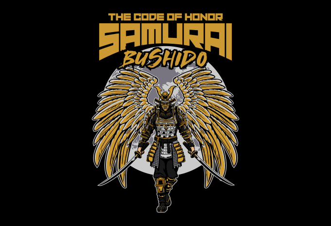 Samurai Code Of Honor - Buy T-shirt Designs