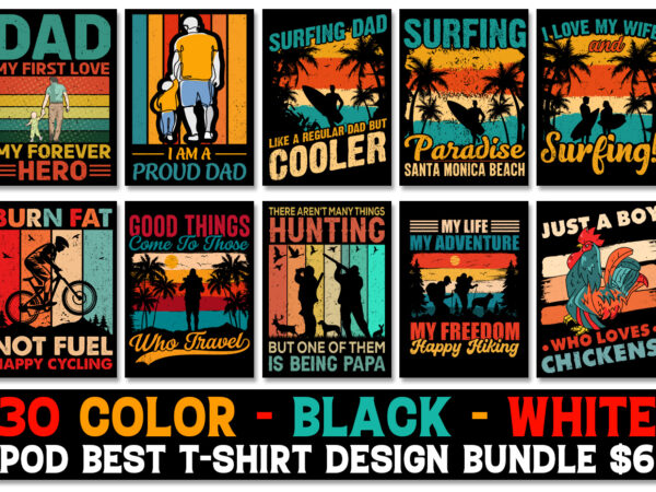 T-shirt design bundle