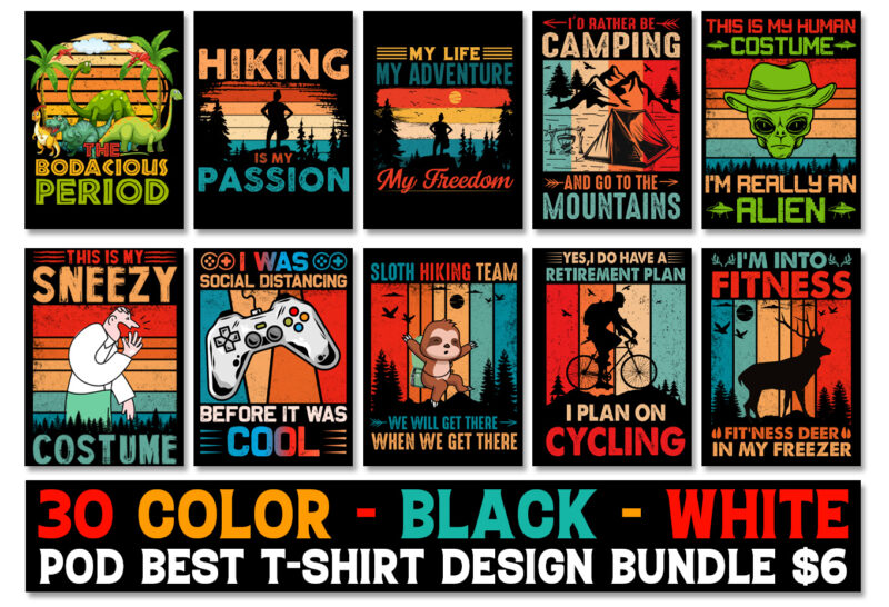 T-Shirt Design Bundle