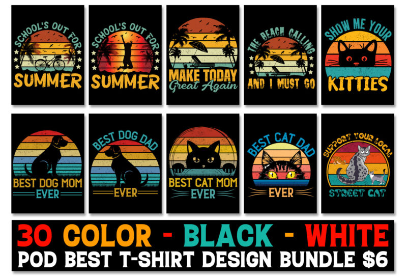 T-Shirt Design Bundle