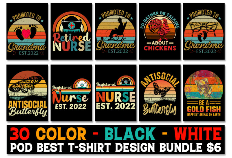 T-Shirt Design Bundle