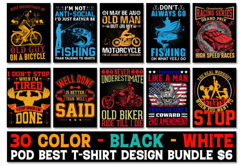 T-Shirt Design Bundle