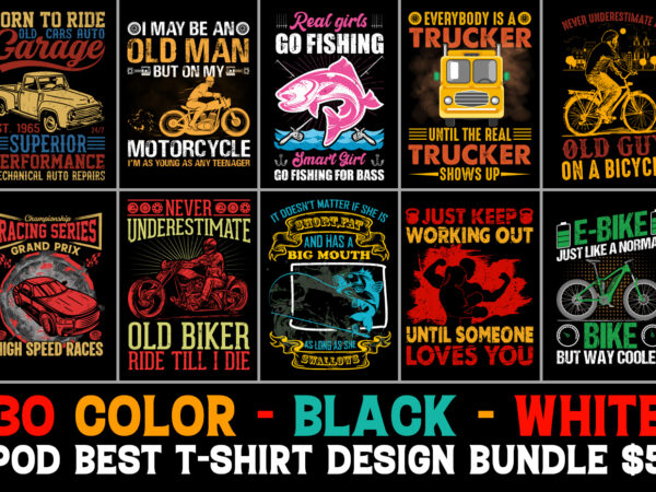 T-shirt design bundle