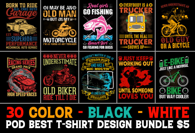 T-Shirt Design Bundle