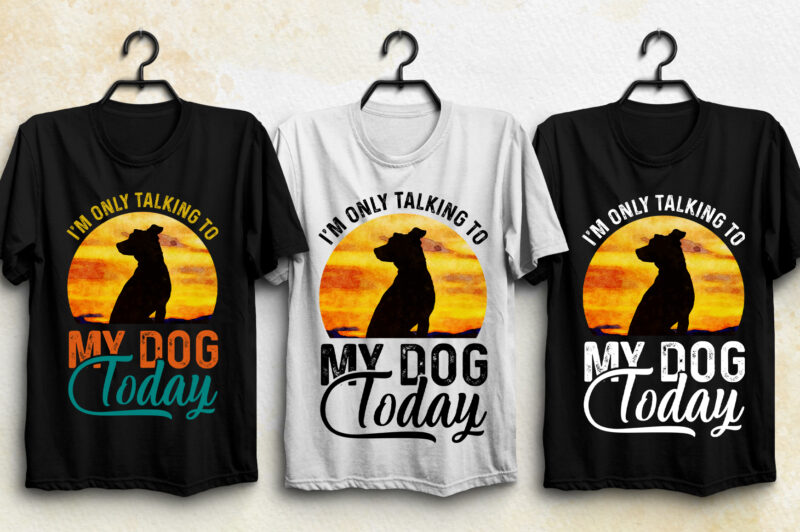 Sunset Retro T-Shirt Design Bundle