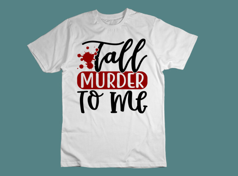 True Crime SVG Design Bundle